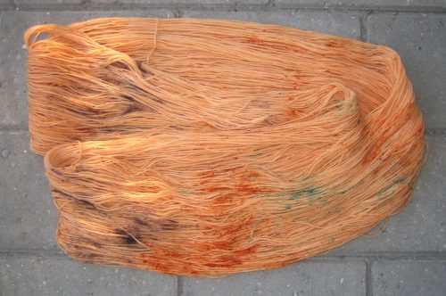 garnyarn-haandfarvet-garn-tynd-merinould-nylon-superwash-stroempegarn-orange